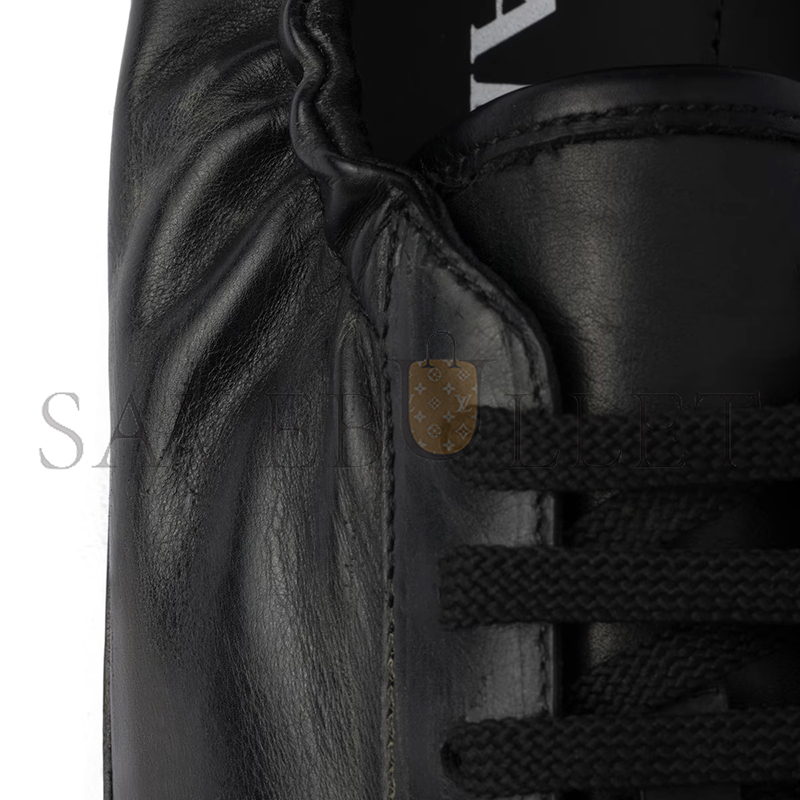 PRADA COLLAPSE LEATHER SNEAKERS 2EG479